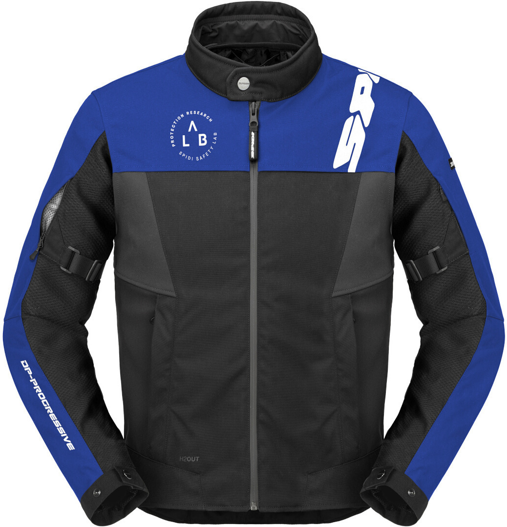 Spidi Corsa H2Out waterproof Motorcycle Textile Jacket black/blue XL Figure 1