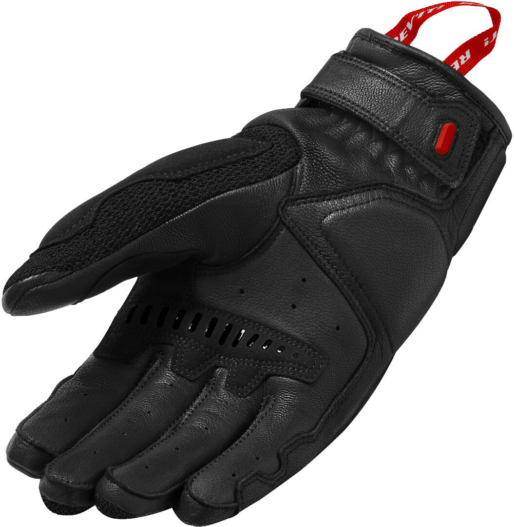 Revit Duty Motorcykelhandsker sort/rød L Figur 2