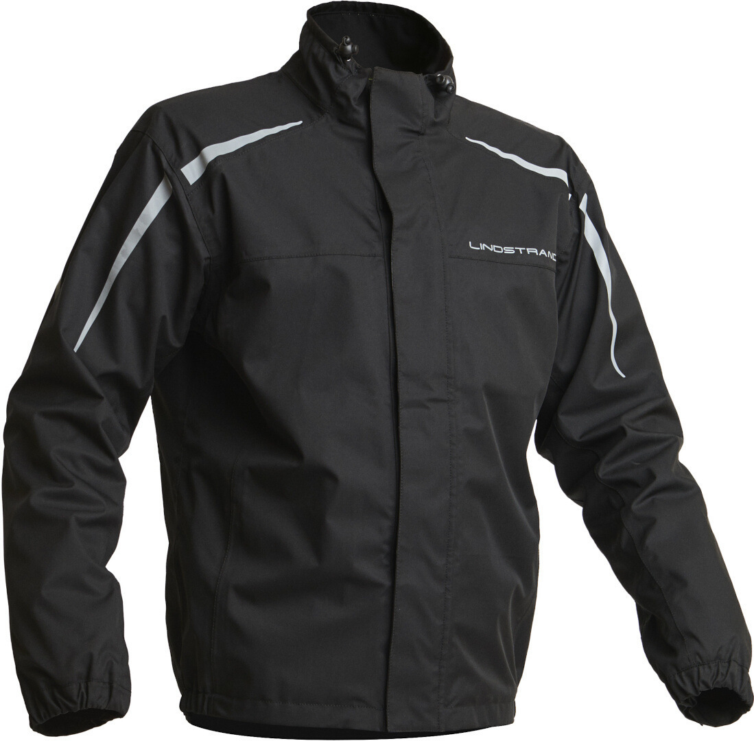 Lindstrands DW+ Motorcycle Rain Jacket black S Figure 1