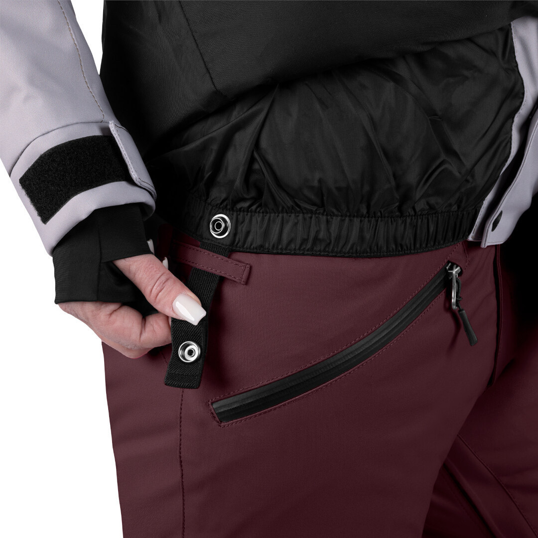 FXR Aerial Snowmobil Pantaloni pentru femei Roșu închis 10 Figura 4