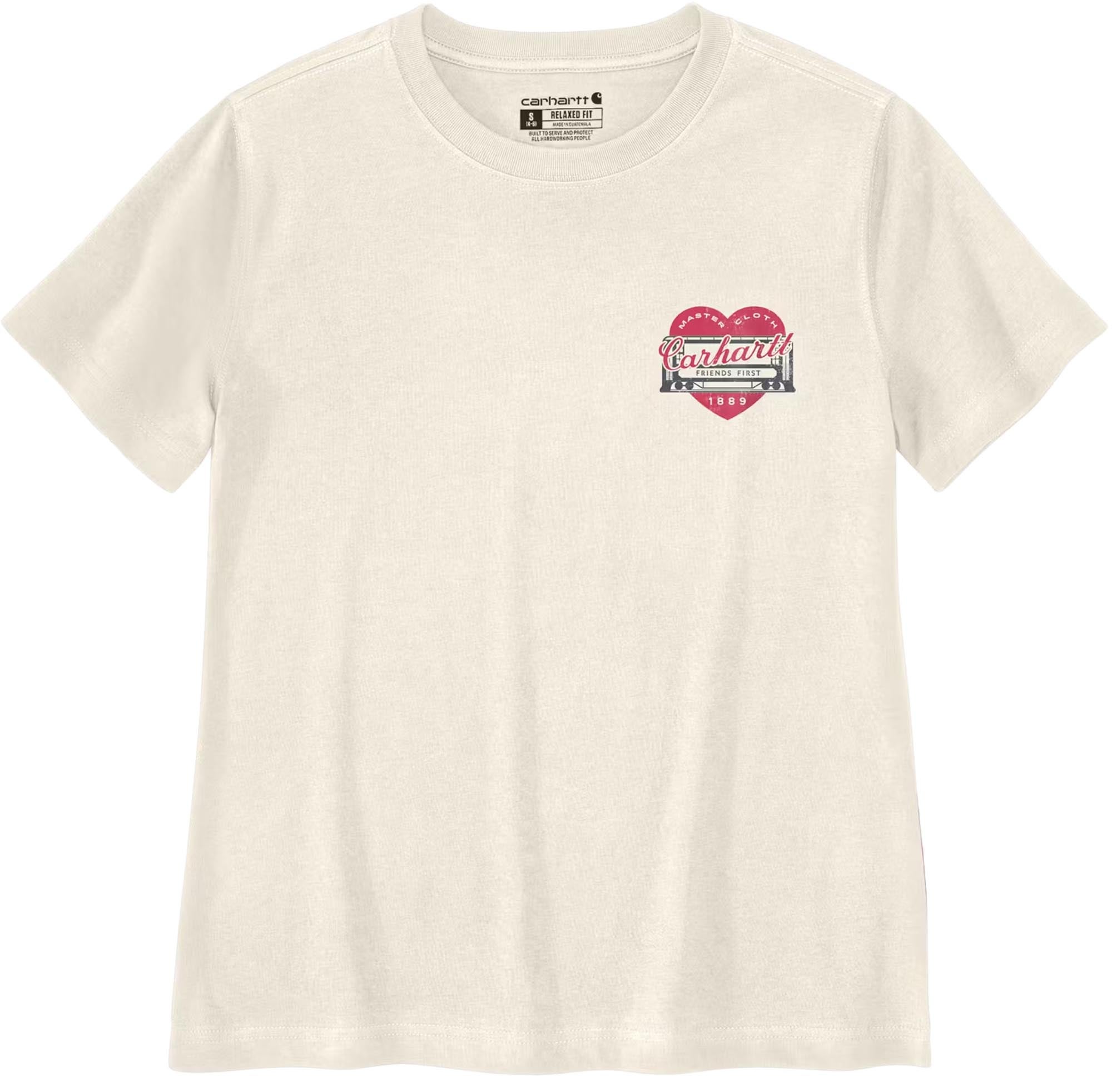 Carhartt Irvine Relaxed Heritage Heart 女士T恤 米色 S 图1
