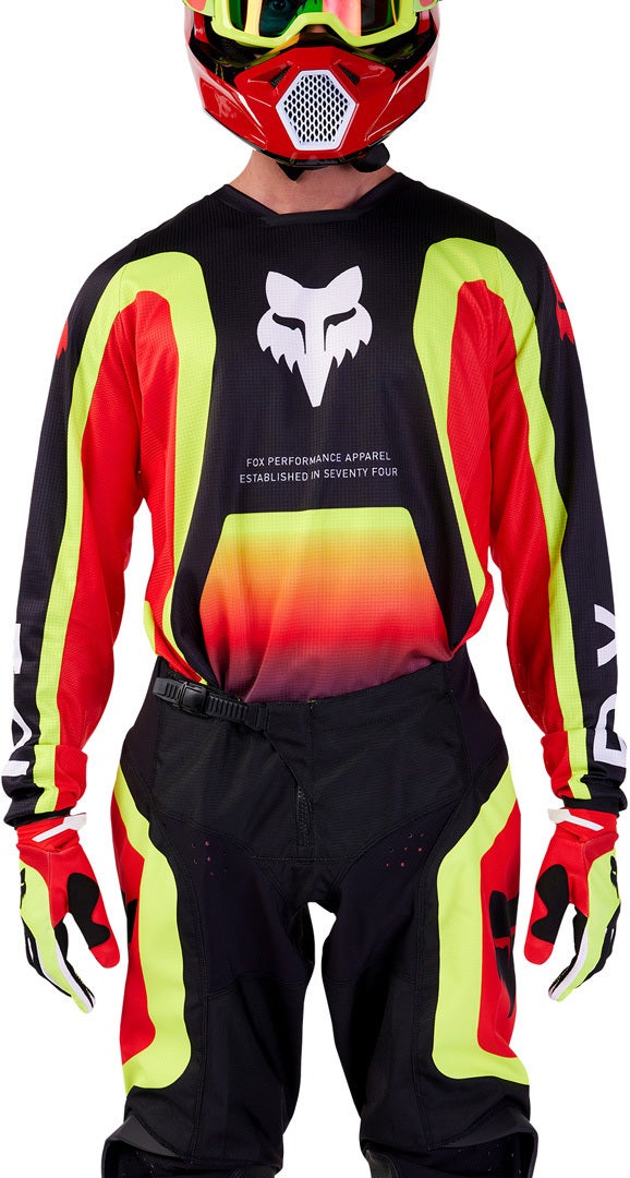 FOX 180 Ballast Motocross trøje sort/rød L Figur 4