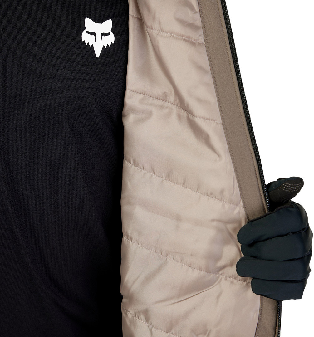 FOX Ranger Off-Road Wind Vestă de motocross gri/maro S Figura 3
