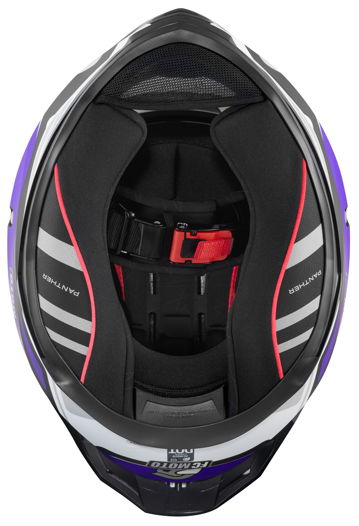 FC-Moto FF130SV Cavion Cască Negru mat/mov XL Figura 7