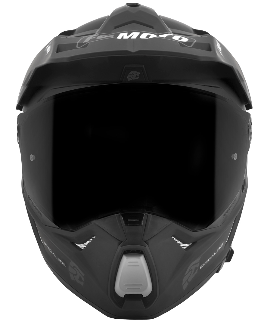 FC-Moto Merkur Pro Straight Enduro hjälm Black Matt L Figur 6