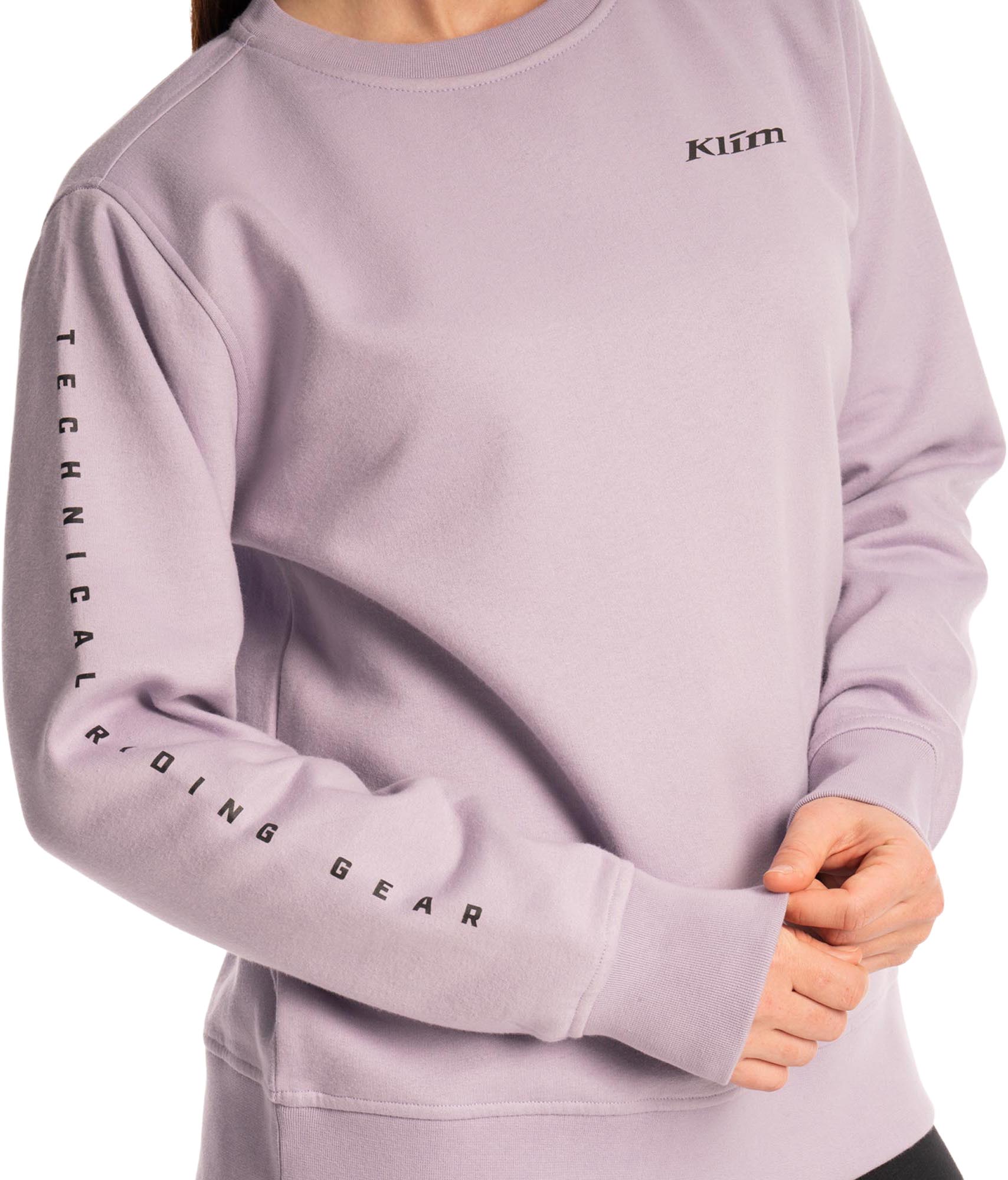 Klim Morgan Ridge Crew Pull pour dames violet S Figure 4