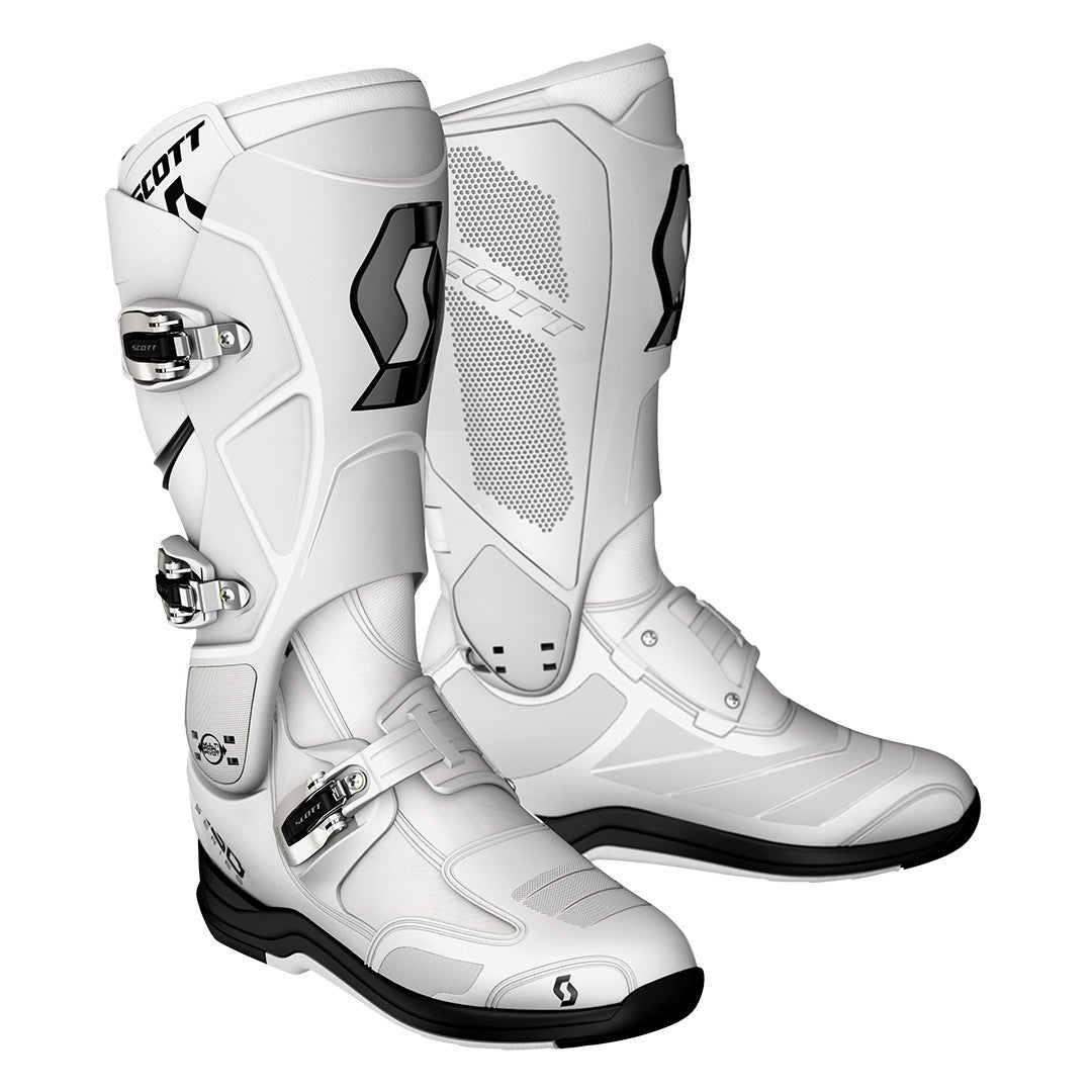 Scott 550 Botas de Motocross branco/branco 44 Figura 2