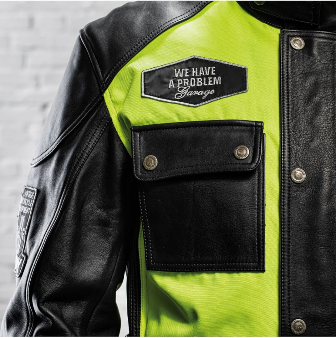 HolyFreedom Quattro Vision Motorcycle Leather/Textile Jacket M Figure 9