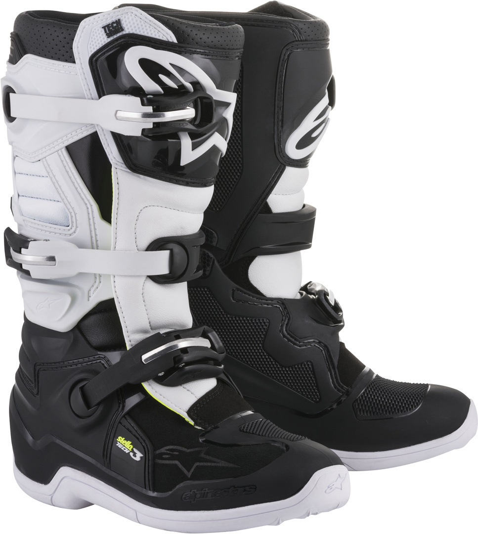 Alpinestars Stella Tech 3 Cizme de motocross pentru doamne alb/negru 9 (41) Figura 1