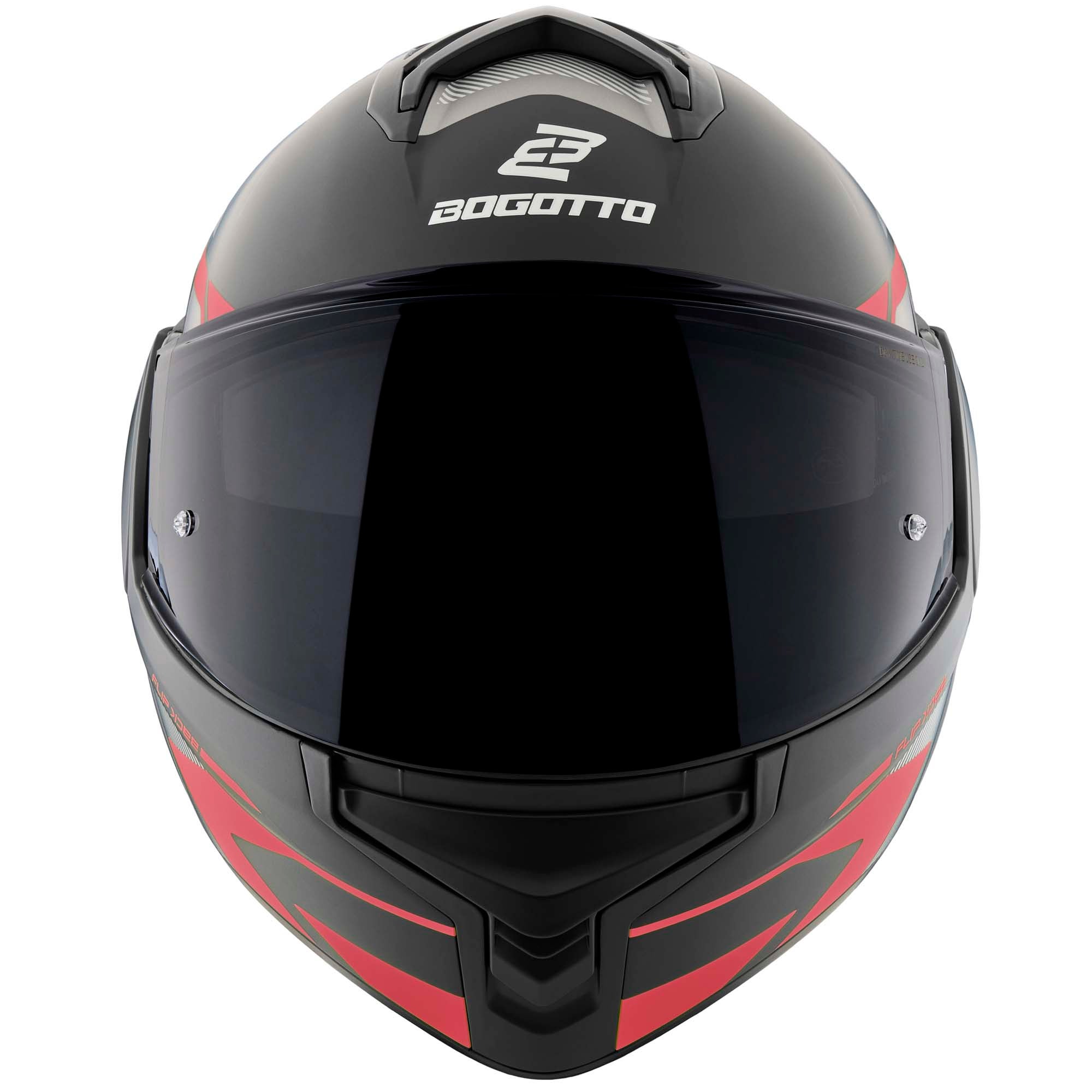 Bogotto FS-X600 Atyr Casco nero opaco/grigio/rosso XS (53/54) Figura 5