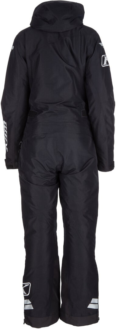 Klim Vailside Dame snescooterdragt i ét stykke Sort/sølv Short XL Figur 4