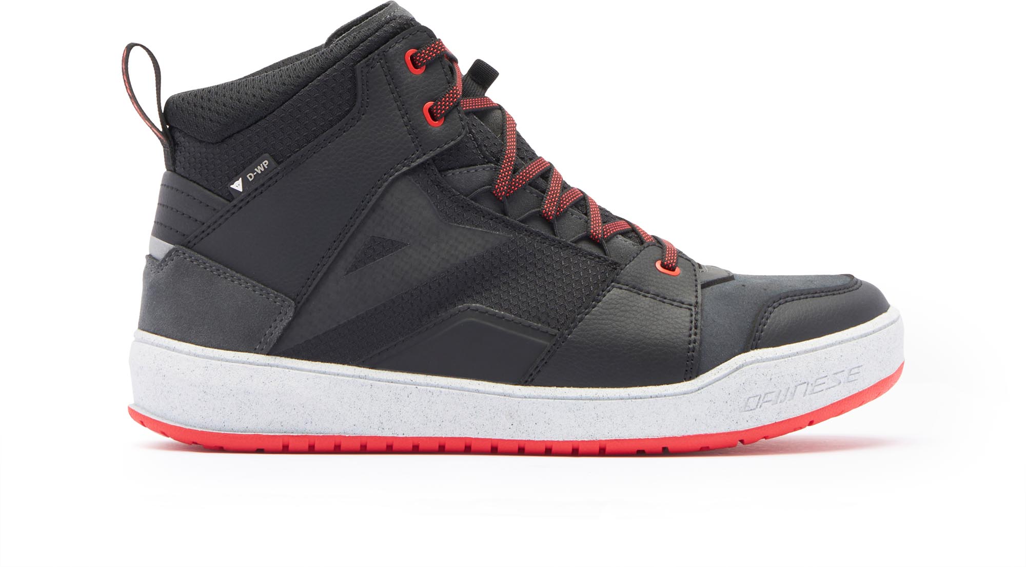 Dainese Suburb D-WP 2.0 Chaussures de moto imperméables Noir/Blanc/Rouge 47 Figure 2