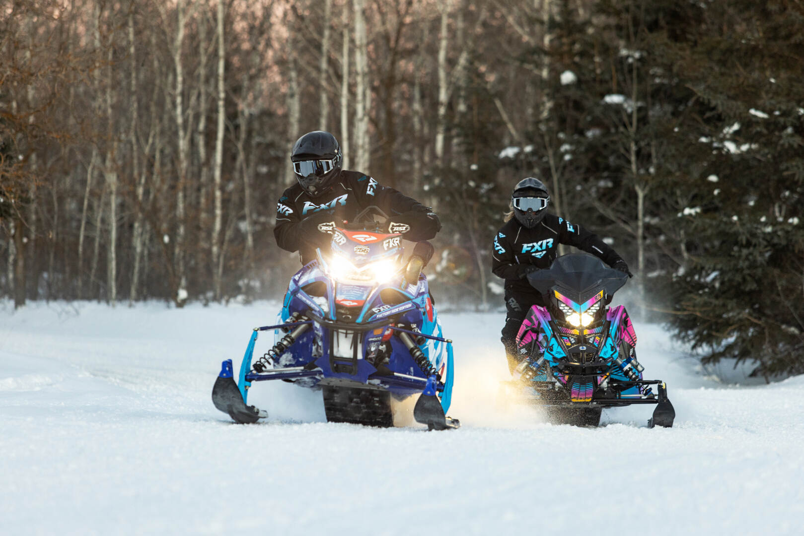 FXR Adrenaline 2-in-1 2023 Snowmobile Jacket black/blue M Figure 3
