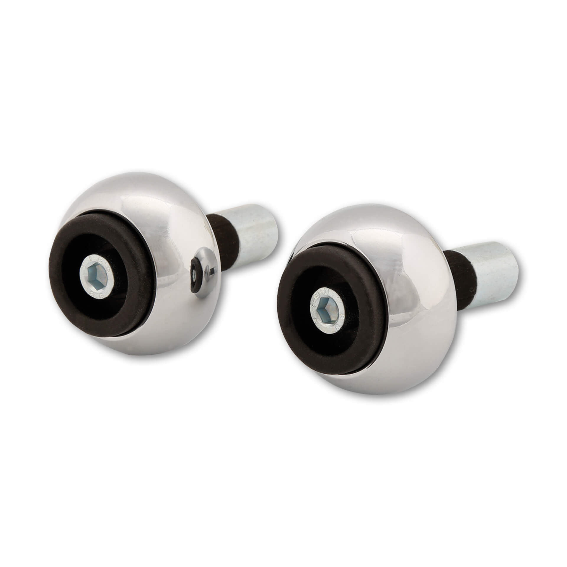 LSL CRASH BALLS CLASSIC Greutăți la capătul barei, Ø 14 mm, oțel Chrome Figura 1