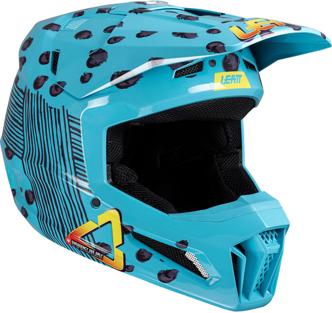 Leatt 3.5 Angled Junior Capacete de motocross com óculos de proteção Artigo principal Figura 1