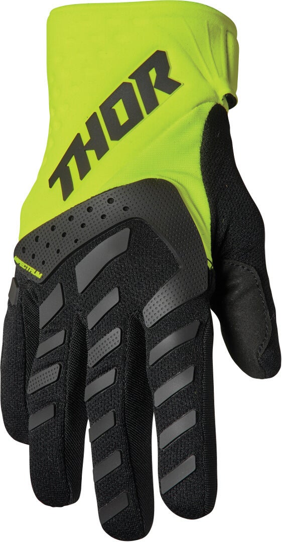 Thor Spectrum Touch Gants de motocross noir/vert L Figure 1