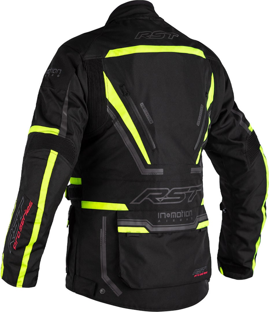 RST Pro Series Paragon 6 Airbag Motorcycle Textile Jacket black/yellow L Figure 3
