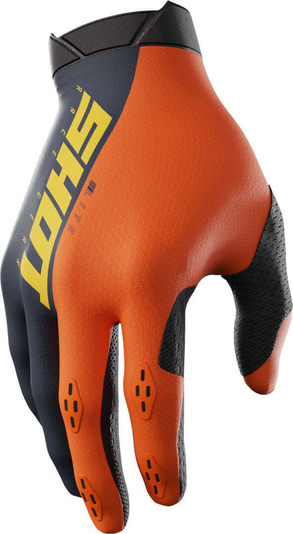 Shot Lite Motocross Handsker blå/orange 10 Figur 1