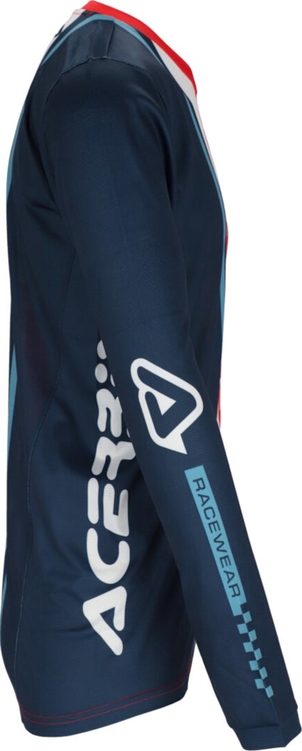 Acerbis MX J-Track Connection Motocross Jersey red/blue 3XL Figure 4