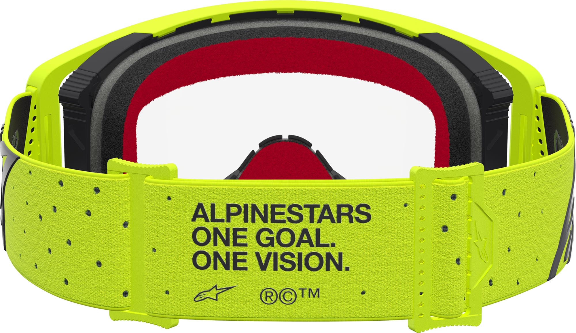 Alpinestars Supertech Vesta Motocross Goggles neon yellow/black Figure 2