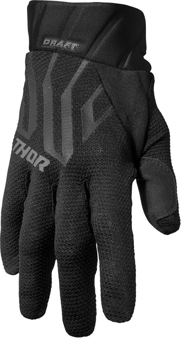 Thor Draft Lines Motocross Handschuhe schwarz/anthrazit 2XL Abbildung 1