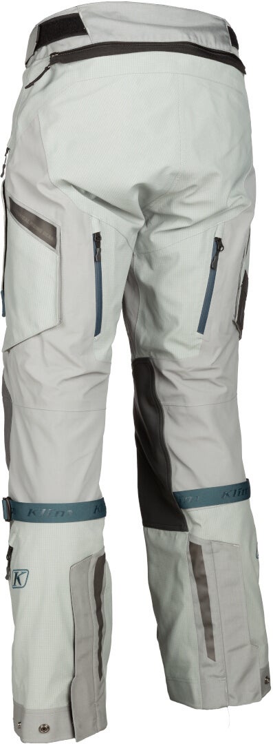 Klim Badlands Pro A3 2023 Motorrad Textilhose hellgrau/dunkelgrau Kurz 36 Abbildung 9