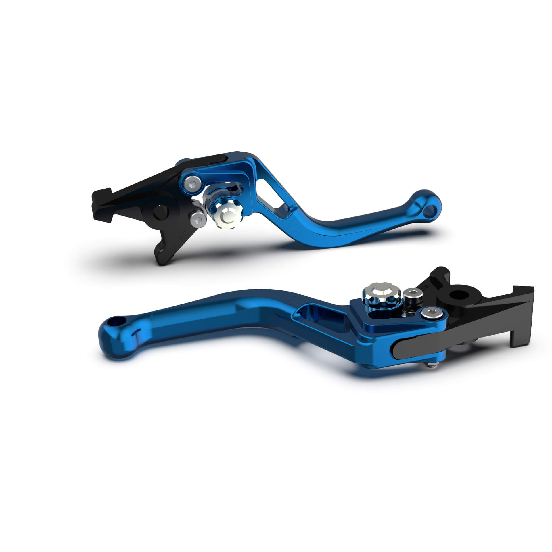 LSL Bremshebel BOW R16R, kurz blau Silber Abbildung 1
