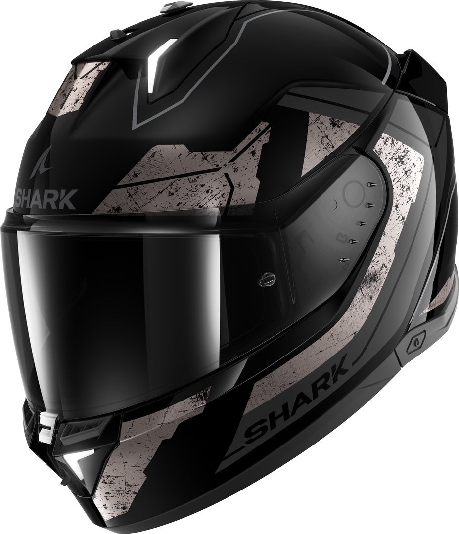 Shark Skwal i3 Rhad Helm Zwart/chroom S (55/56) Figuur 1