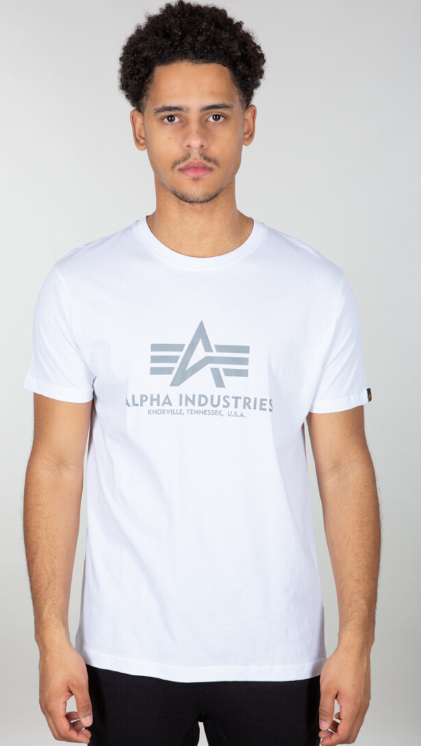 Alpha Industries Basic T-shirt Gesso L Figura 1