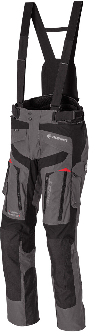 Germot InsideOut Textile Pants black/anthracite/red 5XL Figure 2