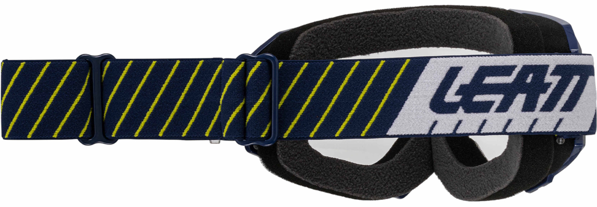 Leatt Vizion 2.5 Stripes Motocross Glasögon blå/vit/gul Figur 2