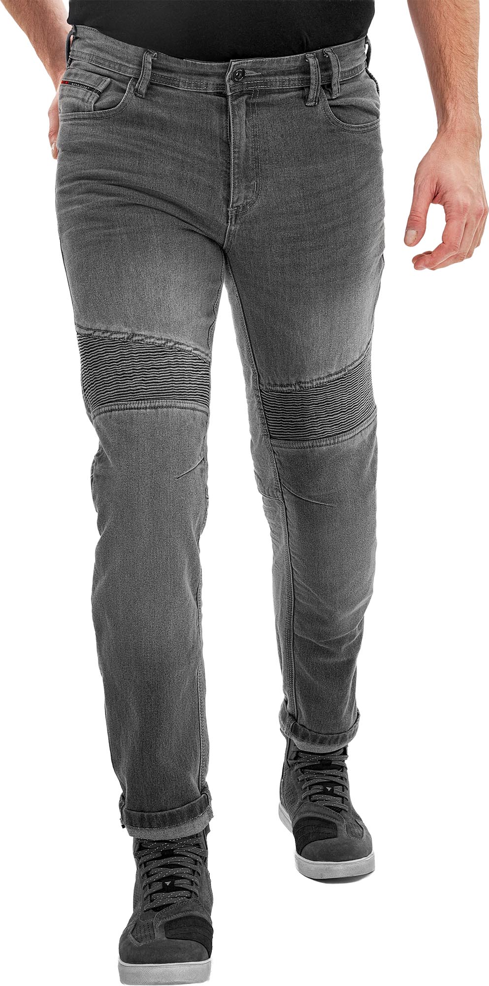 SHIMA Zenith Motorrad Jeans grey 32/32 Figure 3