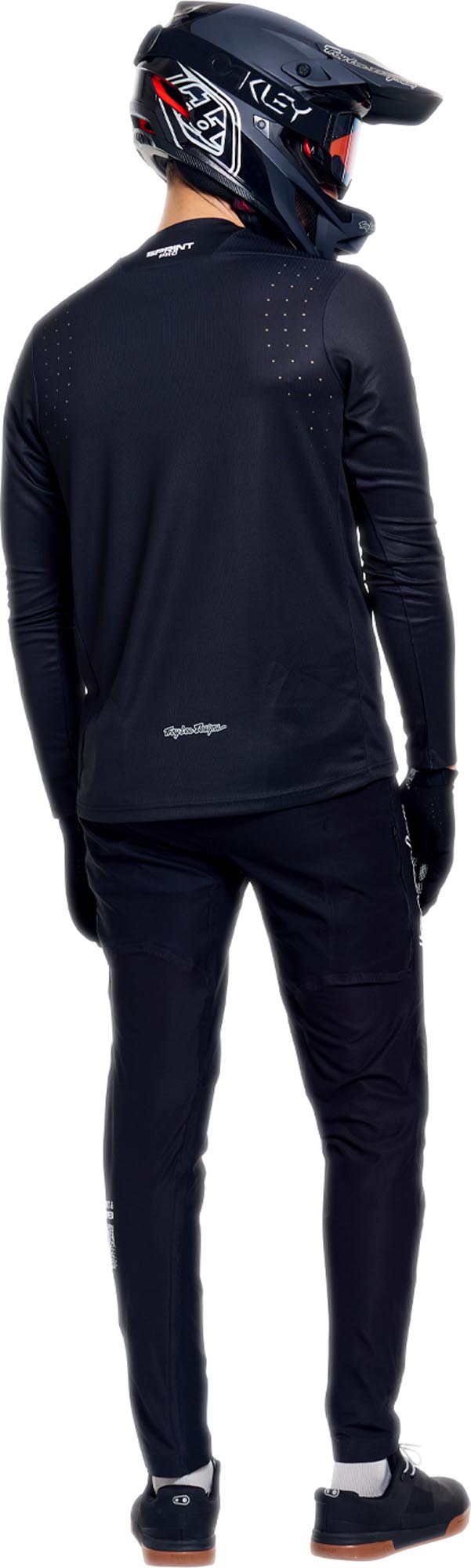 Troy Lee Designs Sprint Pro Mono Cykeltröja svart S Figur 12