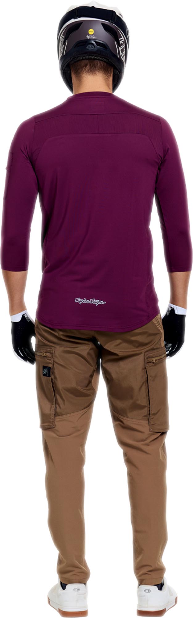 Troy Lee Designs Ruckus Ride Mono 3/4 Cykeltrøje Bordeaux L Figur 13
