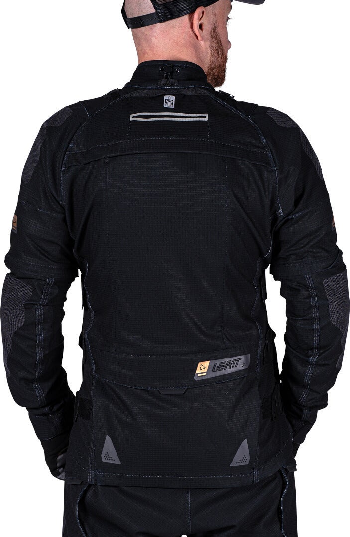 Leatt ADV Rally 5.5 Motorrad Textiljacke schwarz 5XL Abbildung 3