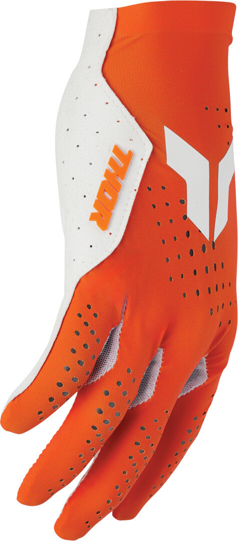 Thor Sportmode Vented perforerede Motocross Handsker orange/hvid M Figur 2