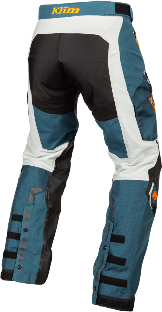 Klim Dakar Pantalon Motocross Vert/Orange 42 Standard Figure 2
