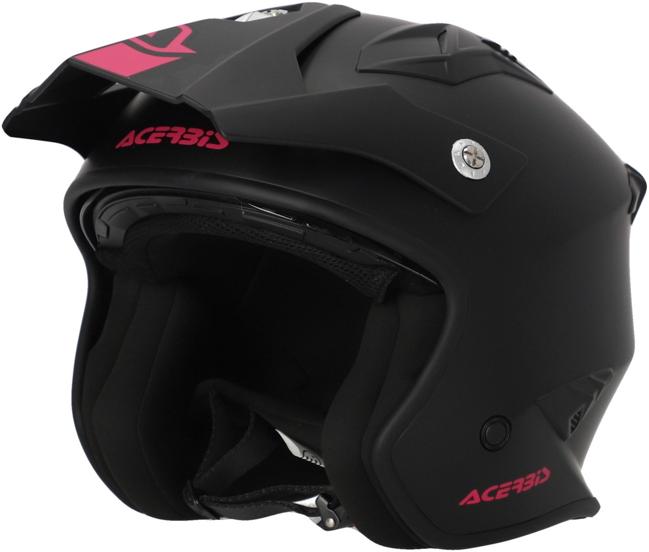 Acerbis Aria 2023 Solid Casco Jet nero/rosa L (59) Figura 6