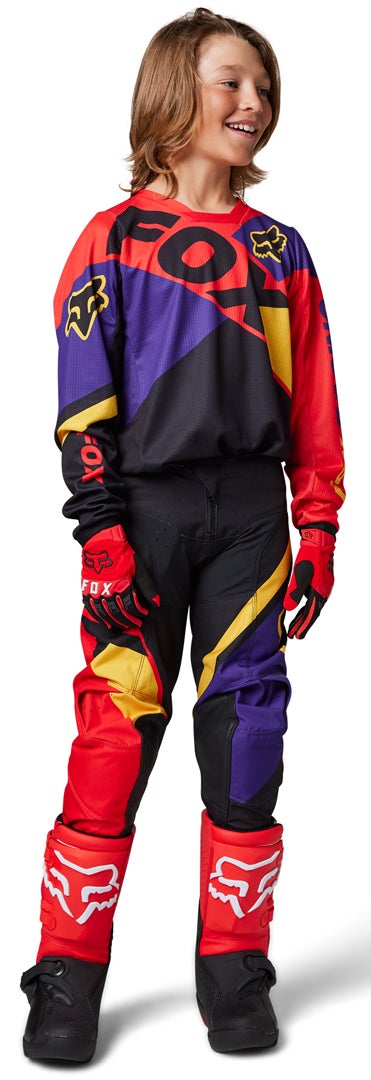 FOX 180 Xpozr Jugend Motocross Hose schwarz/gelb/rot 26 Abbildung 13