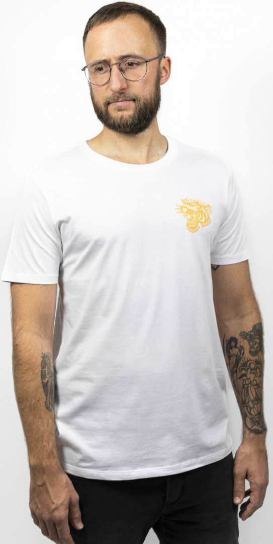 John Doe Tiger T-shirt Blanc L Figure 1