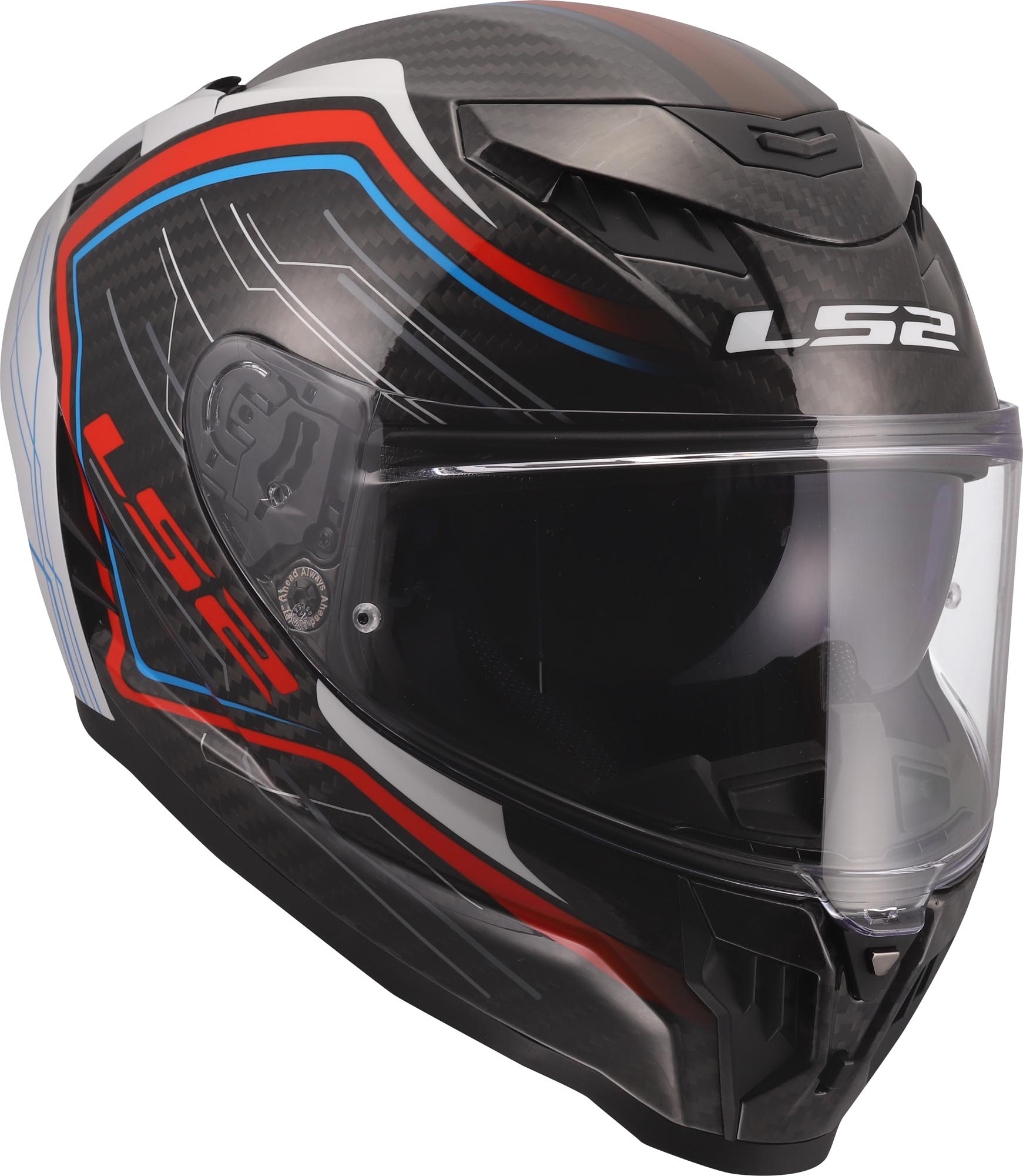 Side view of LS2 FF807 Dragon Subic Helmet