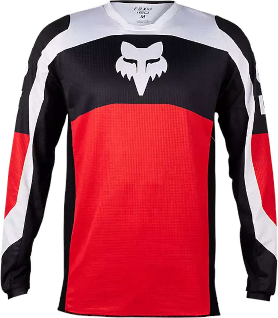 FOX 180 Nitro Motocross Jersey rot S Abbildung 1