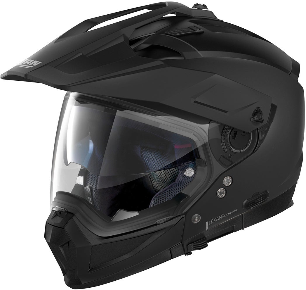 Nolan N70-2 X Classic N-Com Casco nero opaco XS (55) Figura 1