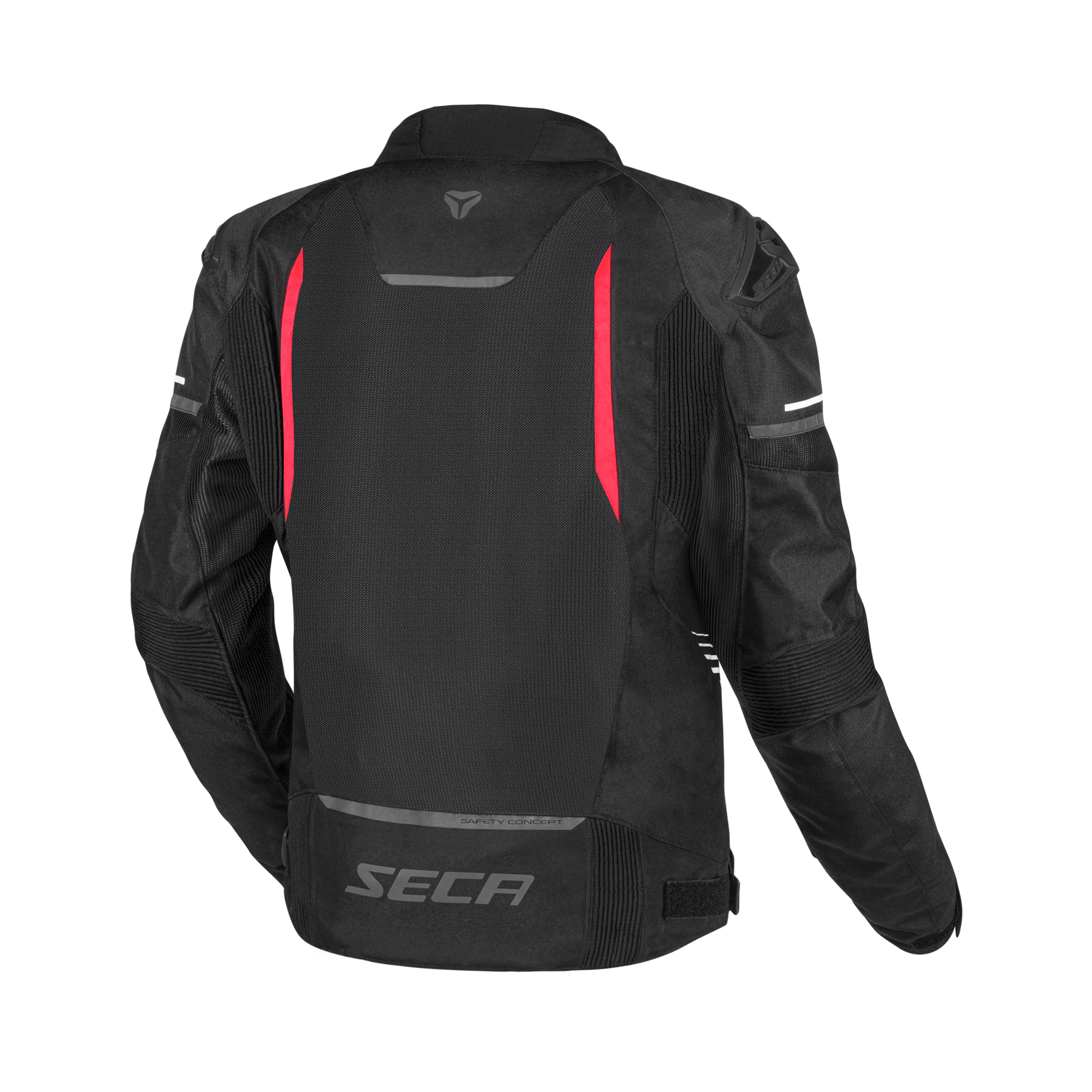 Seca Aero Pro Mesh Motorcycle Textile Jacket black/red S Figure 2