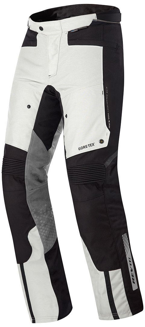 Revit Defender Pro Gore-Tex Calças de têxteis Cinza/Preto XL Longas Figura 1