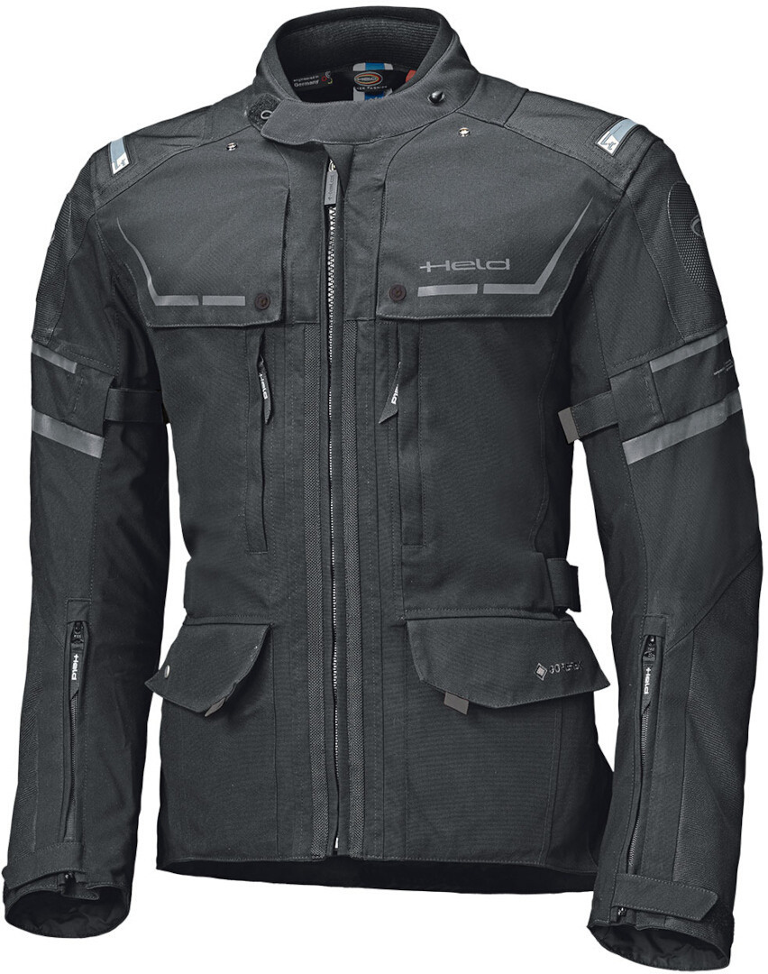 Held Karakum Damer Motorcykel Tekstiljakke Sort L Figur 1