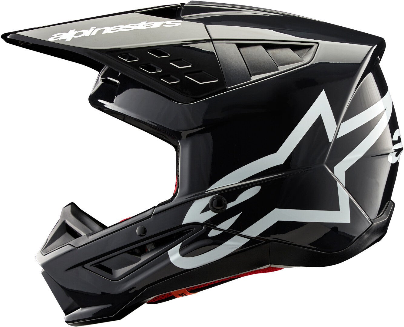 Alpinestars S-M5 Corp 2024 Motocross hjelm sort/grå M (57/58) Figur 4