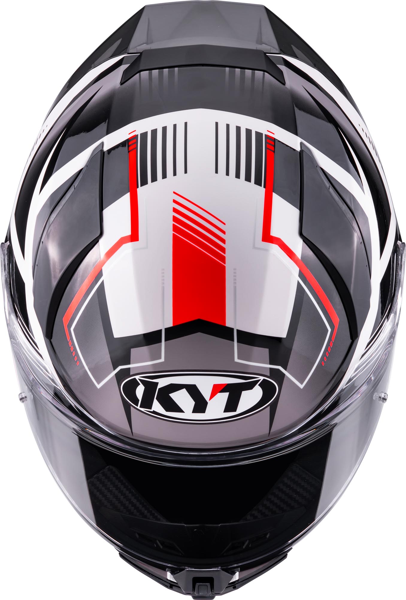 KYT R2R Parsec Casco gris/rojo/blanco S (55/56) Figura 9