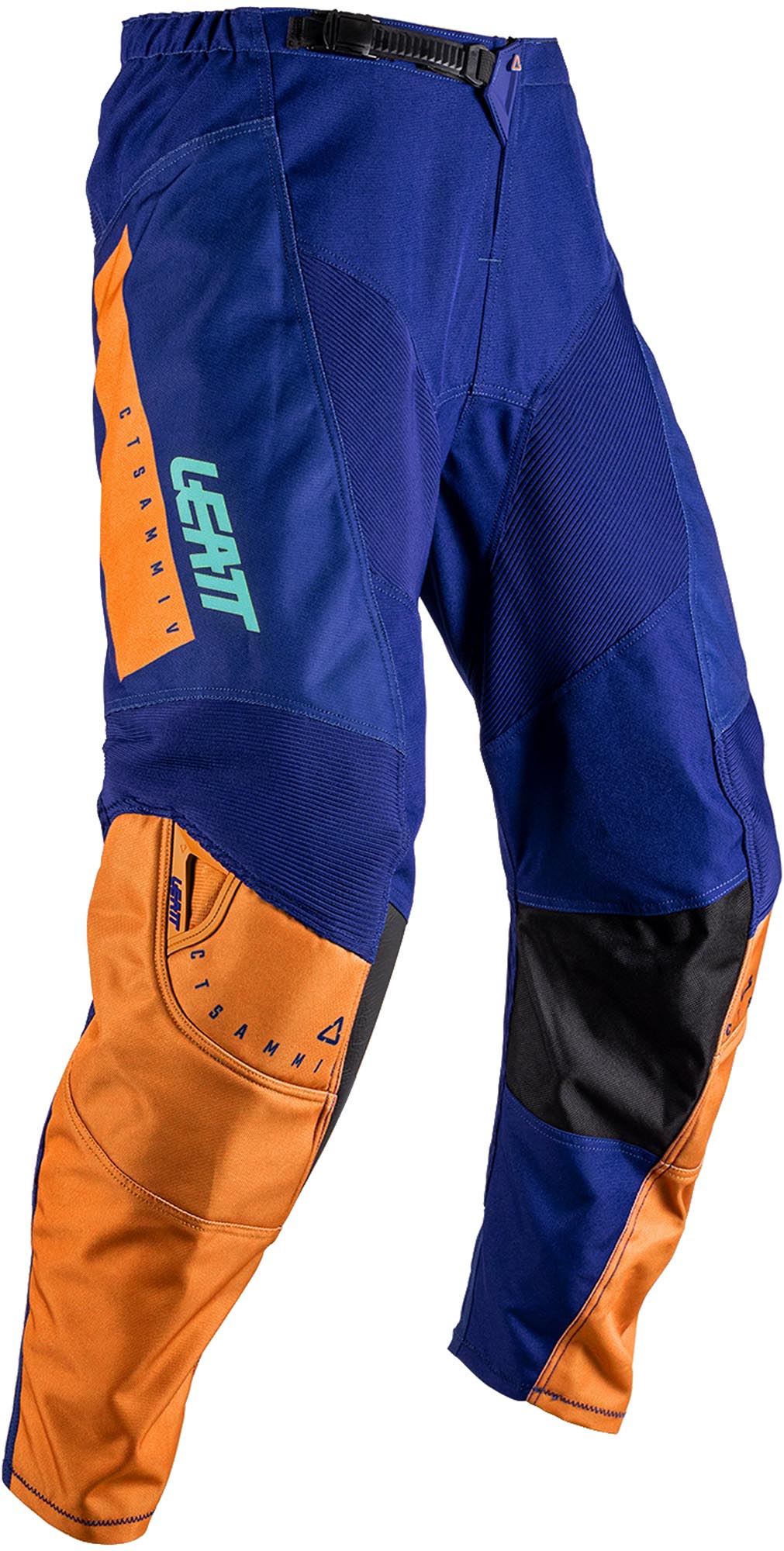 Leatt Moto Ride Kit 3.5 V26 Conjunto de Camisa e Calça de Motocross Juvenil laranja/roxo M Figura 3