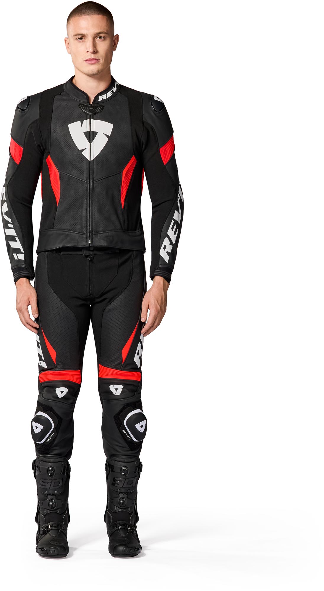 Revit Argon 3 perforated Two Piece Motorcycle Leather Suit 52 Figure 3